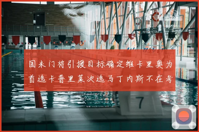 国米门将引援目标确定维卡里奥为首选卡普里莱次选马丁内斯不在考虑之中