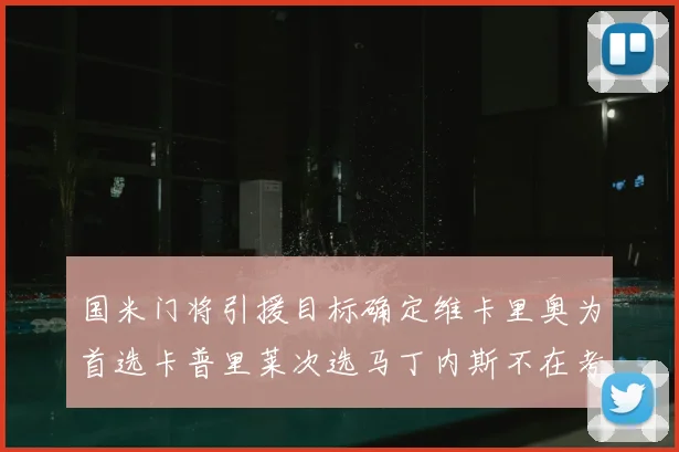 国米门将引援目标确定维卡里奥为首选卡普里莱次选马丁内斯不在考虑之中