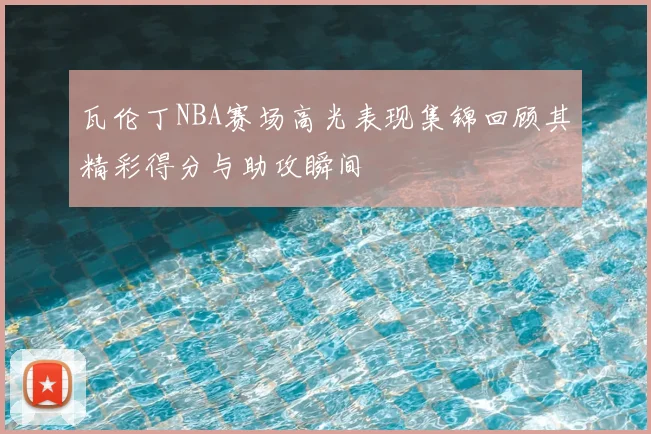 瓦伦丁NBA赛场高光表现集锦回顾其精彩得分与助攻瞬间